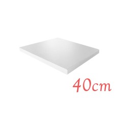 Blat atermic culoare Alb 40 cm